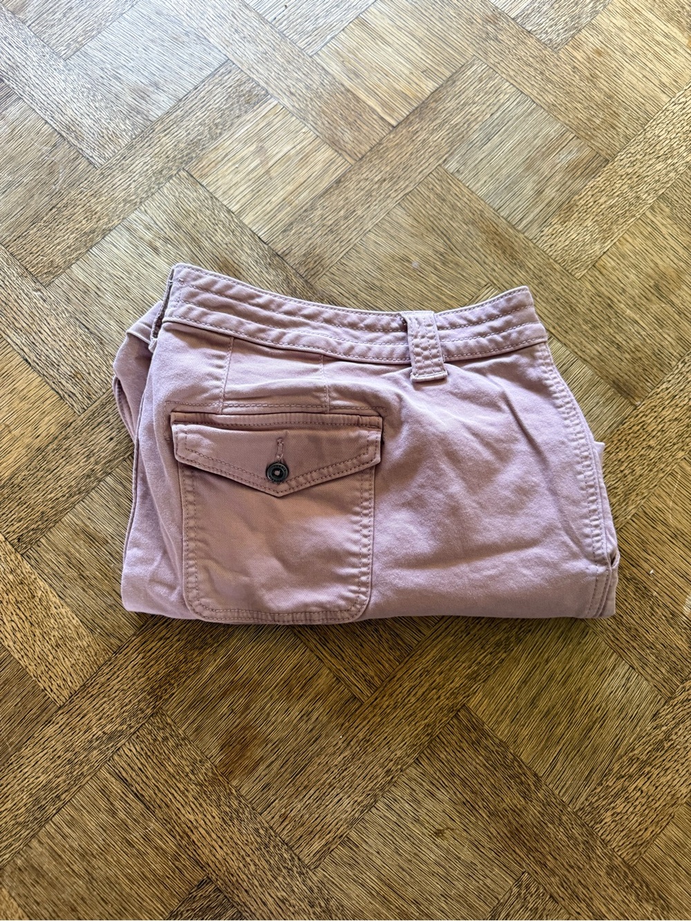 torrid Dusty Rose Cargo Bermuda Shorts